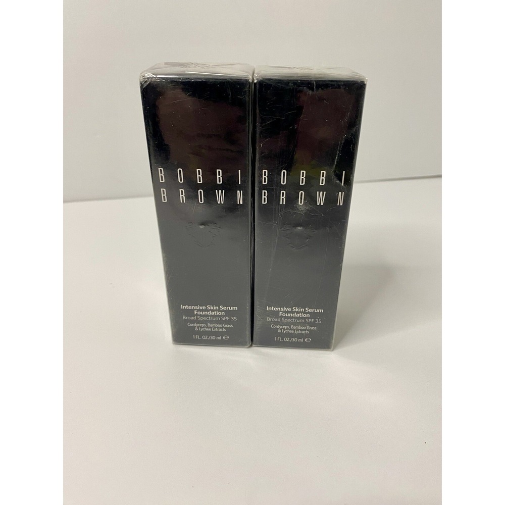 Bobbi Brown Intensive Skin Serum Foundation SPF 35 1 Oz ESPRESSO Lot Of 2